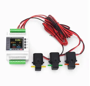 Three Phase Four Wire Secondary WiFi Smart Meter Tuya App Control Mutual Induction Type Overcurrent Protection