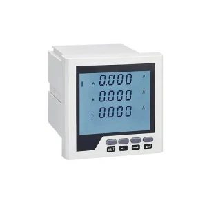 Three Phase LCD Digital Power Meter Rs485 Current Voltage Frequency Meter Electrical Instrument