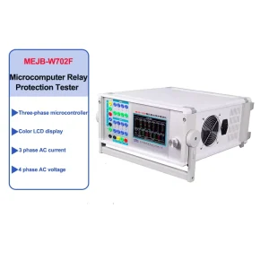 Three Phase Microcomputer Relay Protection Tester AC 240V 0.5% Accuracy Relay Test Kit Parameter Measuring Instrument