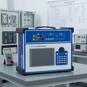 Three Phase Microcomputer Relay Protection Tester High-precision Three-phase Single-phase Intelligent Relay Protection Tester