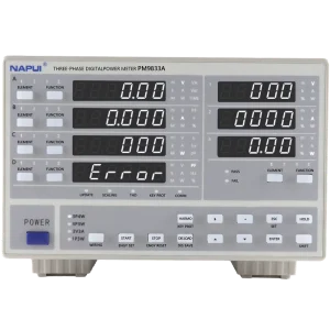 Three Phase Multifunction Energy Monitor Power Quality Analyzer and 3 Phase Power Quality Tester Power Meters
