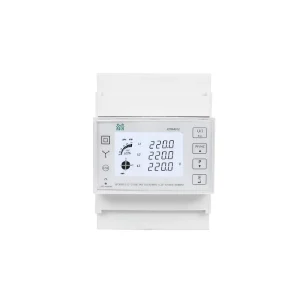 Three Phase Smart Home Modbus Din Rail Two Sourcing Measuring Energy Meter Electric Meter Power Meter kWh Meter