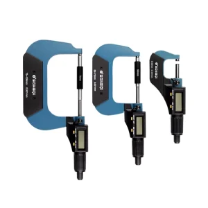 Three-Point Digital Internal Micrometer with Metal Casing