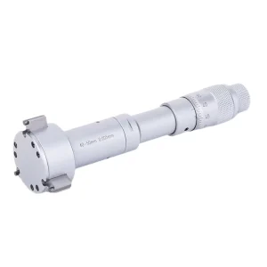 Three-Point Inner Diameter Micrometer with 40-100mm Ring Gauge Extension Rod