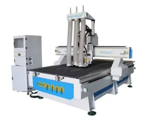 Three Spindle CNC Wood Milling & Cutting Machine