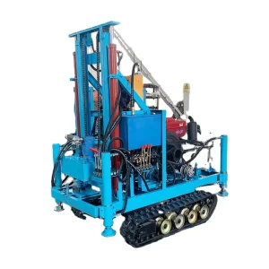 Top Selling 200m Deep Well Drilling Rig Full Hydraulic Type Vehicle Steel Type Water Well Drilling Rig