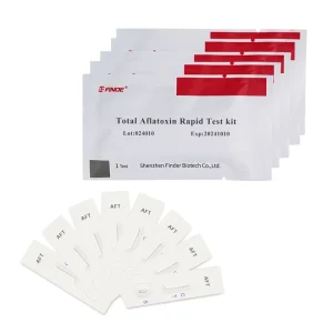 Total Aflatoxin Rapid Test Strip Kit for Feed, Grains, Peanut, Corn, and Coffee
