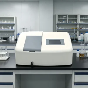 Touch Screen UV Vis Spectrophotometer Automatic Wavelength Calibration Baseline Monitoring Stable Lab Analysis Device