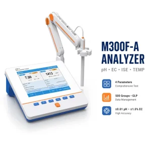 Touchscreen Multi Parameter pH Meter ISE Seven Unit Options High Accuracy Automatic Calibration Benchtop Water Quality Analyzer