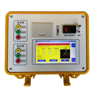 Transformer Turns Ratio Tester with Data Analysis for Substation Maintenance