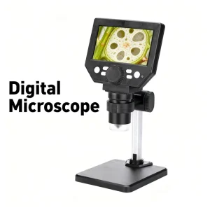 Trinocular Digital Microscope 1000X 4.3 Inch for Parameter Measuring Instruments