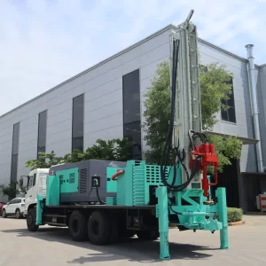 Truck Mounted Water Well Drill Rig Big Hole Water Well Drilling Machine Diesel