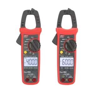 True RMS 600A AC DC Clamp Meter Professional Digital Multimeter for Electricians and Industrial Maintenance