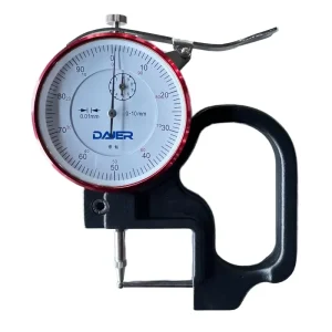 Tube and Pipe Dial Thickness Gauge, 0-10 mm, 0.01 mm