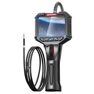 Two-Way Articulating Borescope Steerable Car Industrial Endoscope 3.5 Inch Ips Screen Vehicle Inspection Camera
