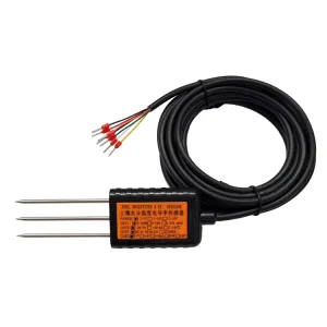 UART RS485 MODBUS RTU SDI12 2-5V Soil Moisture Temp EC Sensor Transmitter Soil EC Sensor Tester for Plant