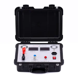 UHV H100A Loop Resistance Meter Micro Ohmmeter Circuit Breaker Contact Resistance Tester