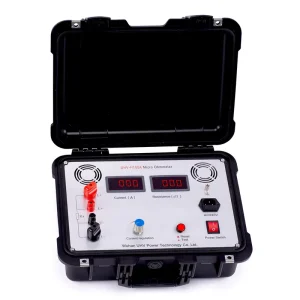 UHV H100A Micro Ohmmeter Intelligent Automatic Contact Resistance Tester Loop Resistance Meter