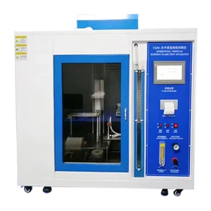 UL94 Horizontal-Vertical Flammability Tester with Touch Screen Control Lab Fire Resistance Test Chamber