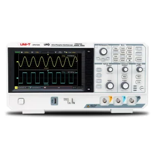 UNI T UPO1202 Digital Phosphor Oscilloscope Bandwidth 200MHz