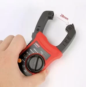 UNI-T UT201 True RMS Digital Clamp Meter 600A AC/DC Current Voltage Multimeter with Continuity Test