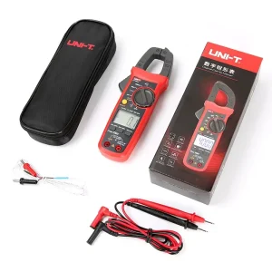 UNI T UT204+ Professional True RMS DC AC 400A LCD Slim Clamps Ampere Digital Clamp Meter Multimeter