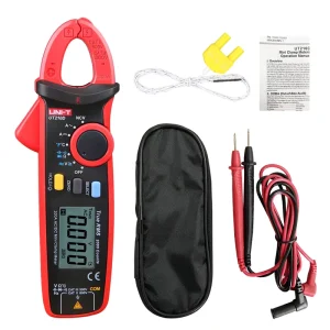 UNI-T UT210D Mini Digital Clamp Meter AC DC Current Voltage Resistance Capacitance Temperature Tester Meter