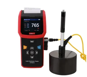 UNI T UT347A Leeb Hardness Tester with 6 Kinds of Hardness Values (HL HB HRC HRB HV HS) Is a Real time Measurement