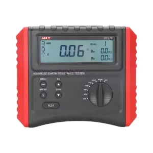 UNI-T UT572 LCD Backlight Earth Ground Resistance Tester Soil Resistivity Tester RCD Meter