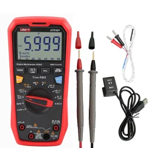 UNI T UT61D+ Digital Multimeter True RMS 1000V AC DC Voltage Current Resistance Capacitance Frequency Temperature NCV Tester