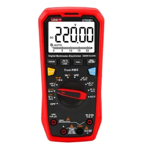 UNI T UT61E+ Digital Multimeter 5 Digit High Precision (0.5%+3) Accuracy 1000V True RMS Auto ranging Measures