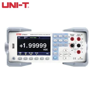 UNI T UT805A+ Digital Multimeters Auto Range 19999 Counts LCD Display Auto Range High Precision Benchtop Multimeter