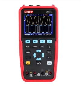 UNI-T UT81A+ High-precision Handheld Dual-channel Oscilloscope Multimeter Signal Generator 3-in-1 Tester