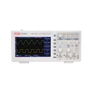 UNI-T UTD2025CL 25MHz 250Ms/s USB Digital Storage Oscilloscope DSO 2Channels 7” TFT LCD USB OTG