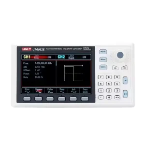 UNI T UTG962E 2CH 60MHz 200MSa Function Signal Generator Modulation Function AM FM PM FSK
