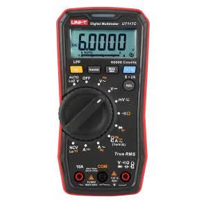 UNIT UT117C High Precision Multifunctional Digital Voltage Meter For Industrial And Laboratory Use