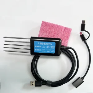 USB 7 in 1 Professional USB Soil NPK/PH/EC Analyzer Moisture Nutrient Sensor for Agriculture