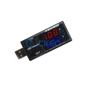 USB tester usb intelligent digital display current voltage capacity testing meter usb dual display current voltmeter