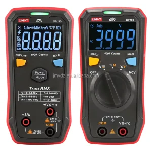 UT123/123D High-Precision Button-Type Intelligent Digital Multimeter