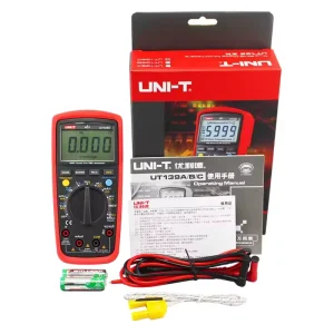 UT139C Digital Multimeter Auto-Range True RMS 6000-Count Voltmeter Temperature and Capacitor Tester