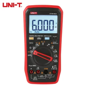 UT18B MAX DC AC 1000V True RMS 6000 Industrial Grade LCD Smart Multimeters Digital Multimeter