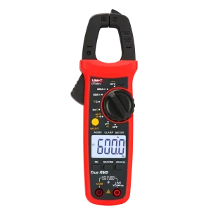 UT204+ Digital AC DC Voltage Clamp Meter Multimeter True RMS 400 600A Auto Range Voltmeter Resistance Test