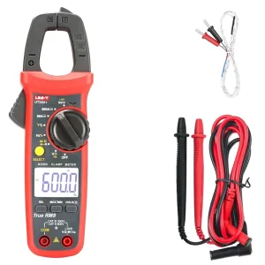 UT204 Digital Clamp Meter Temperature AC DC Current Voltage Resistance Tester Multimeter
