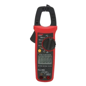 UT204+ True RMS Digital Clamp Multimeter Handheld Auto Range AC Voltage Current Measures Amps Volts Ohms Temperatures