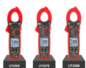 UT205E 206B 207B 208B High Precision Clamp Meter Digital Multimeter AC DC Current Ammeter