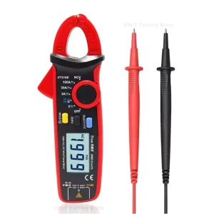 UT210E UT210D Digital AC DC Current Clamp True RMS Ammeter Voltage Tester Multimeter Frequency Meter 0.1mV 600V 0.1mA 100A