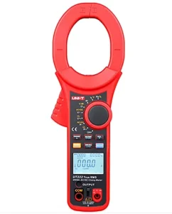 UT222 Digital Clamp Meter True RMS AC DC Current 2500A Voltage 1000V Resistance 60M 63mm Jaw Opening 6000 Display Count