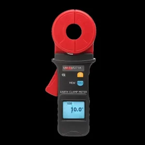 UT271A Ground Resistance Tester Clamp Ammeter AC Leakage Current Data Storage (0.01% + 1) Accuracy 0.010~300 Measuring