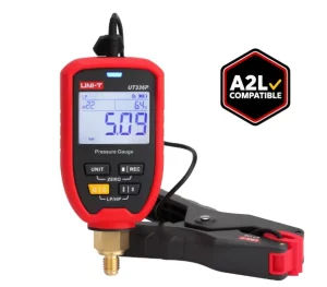 UT336P Wireless Pressure Gauge with Temperature Clamp for HVAC System Inspection Troubleshooting and Maintenance in Asia