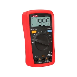 UT33A+ Five Half Digit Digital Multimeter High Precision 200mV 600V AC DC Voltage 200A 10A Current 2nF 2mF Capacitance